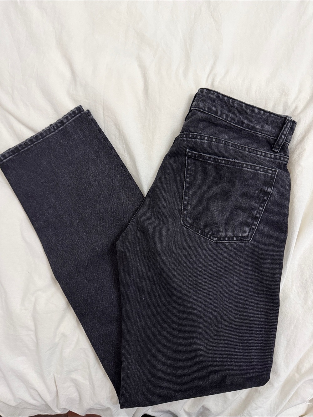 Zara black denim